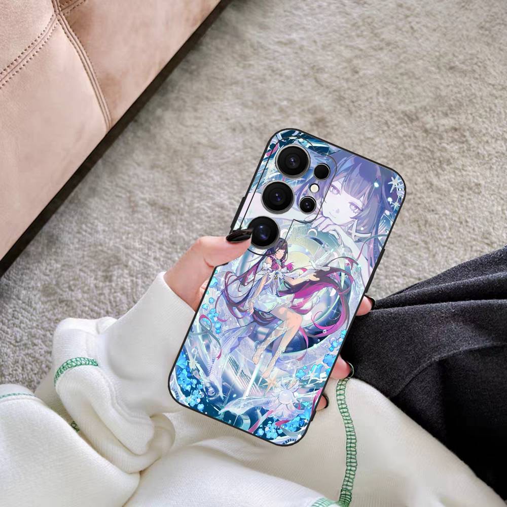 Genshin Impact Columbina Phone Case For Samsung S 20 21 22 23 lite plus ultra Clear Mobile Cover Funda