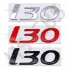 Stile Auto Cromato Metallico 3D Lettere Emblema I10 I20 I30 I40 Badge Posteriore del Bagagliaio Per Hyundai Targhetta con Logo Adesivi Accessori Auto