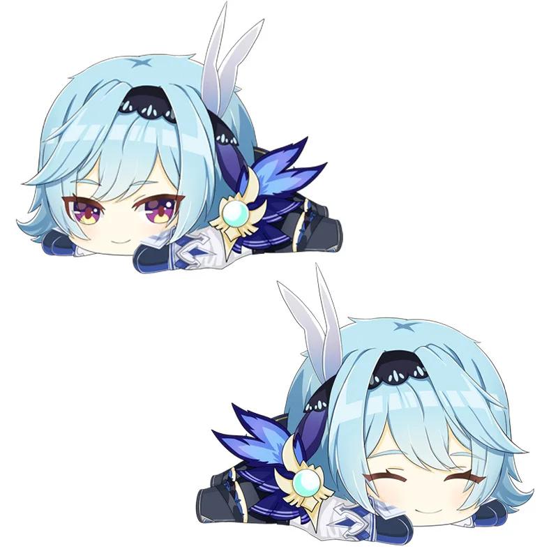 Genshin Impact Plush Pillow Anime Plushie Sofa Cushion Paimon Amber Lumine Keqing Klee Barbara Cartoon Stuffed Toy Birthday Gift