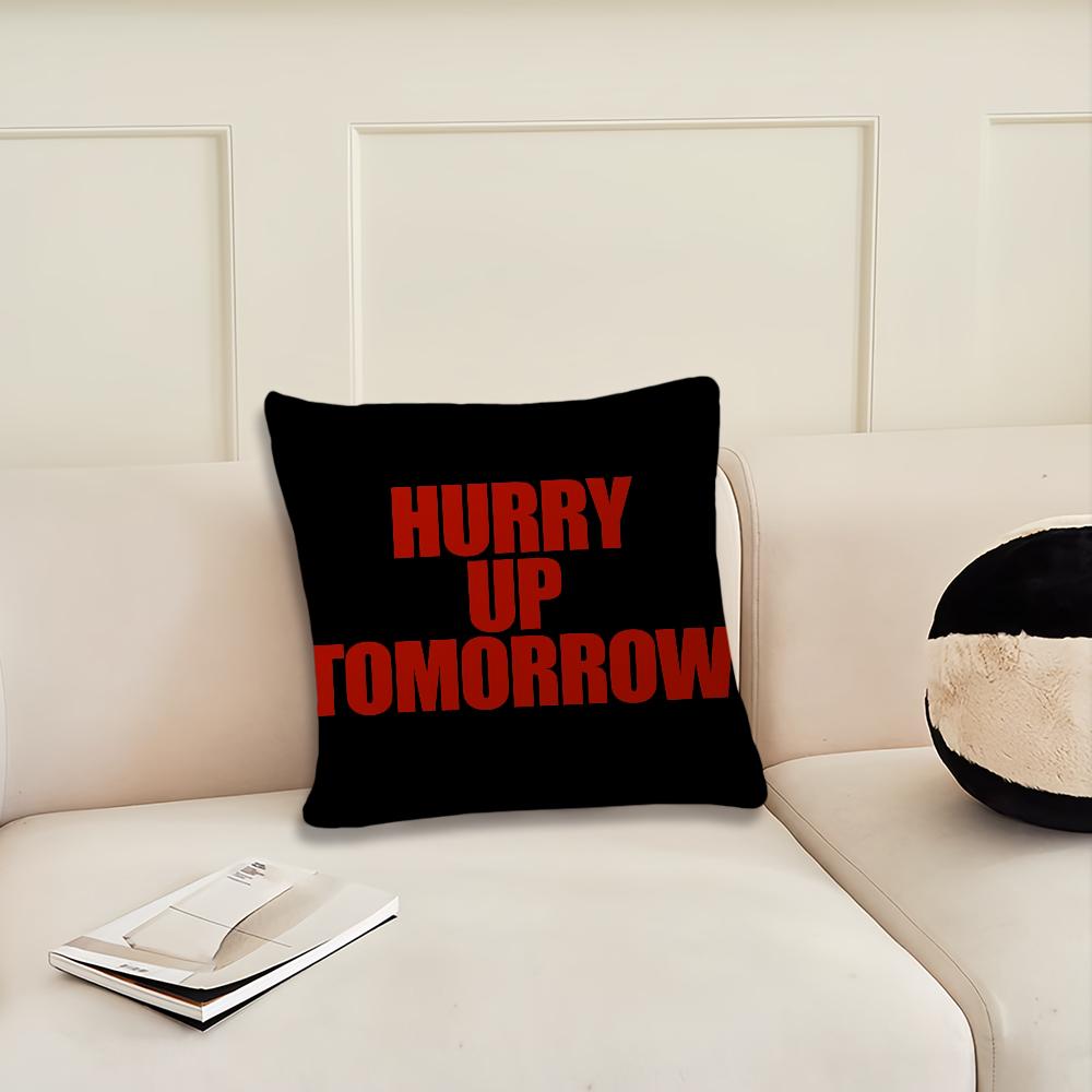 

Singer The W-weeknd Hurry Up Tomorrow cushion cover Pillow Cover Decoration Room Home Sofa living Office Car Nordic Simplicity 12x12Inch