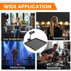 Microphone Stand Tray Adjustable Clip Microphone Stand with Cell Phone Stand Heavy Duty Stand Tray Suitable for Live Karaoke Sheet Podcast Recording
