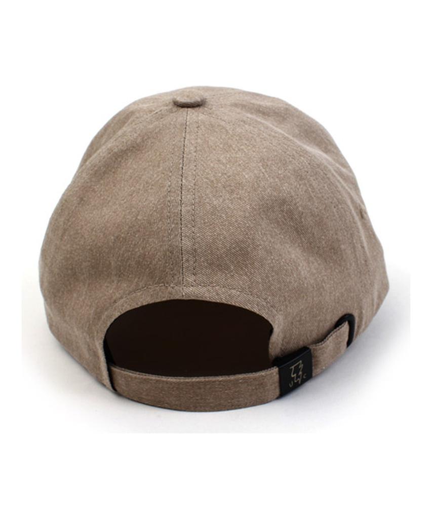 Yunibeosyeolkemiseuteuli Washing Beige Logo Low Ballcap