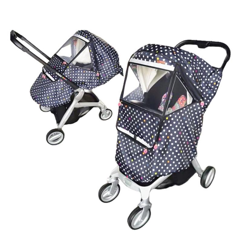 Kinderwagen Wetterschutz Regenschutz Atmungsaktive Kinderwagenabdeckung Kinderwagen Zubehör Schutzschild mit Reißverschluss