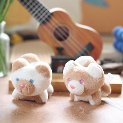 Cute Husky Pendant Plush Toy Doll Puppy Bag Hanging Keychain Rag Doll Doll