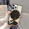 Black Girl Magic Phone Case for iPhone 17 Air 16 16e 15 Plus for Apple 13 11 12 14 Pro Max Cover coque Shell