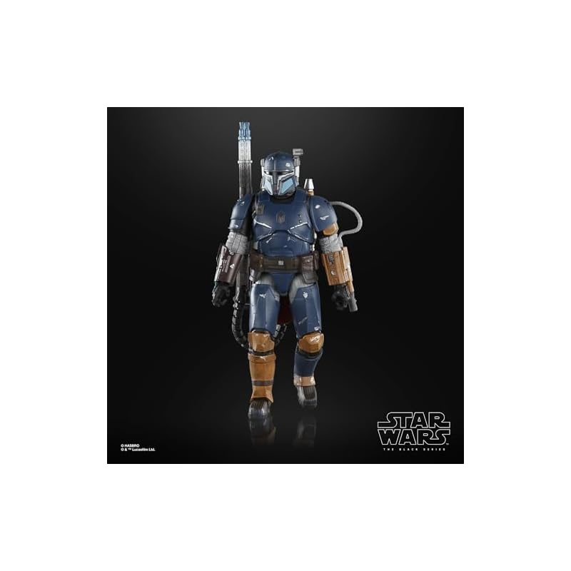 Hasbro Star Wars Black Series Paz Vizsla, Star Wars: The Mandalorian Collectible Deluxe 15 cm Action Figure F9544 (Authentic)