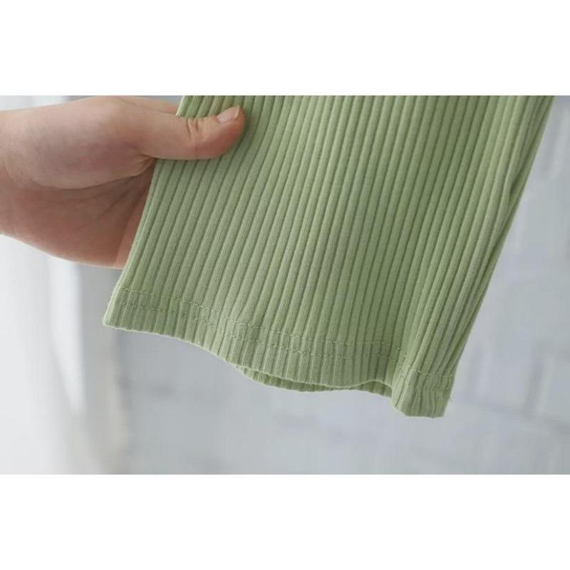 Mädchen Sommer 2025 Trendy Kurzarm Sportanzug - Stylischer Zweiteiler für Baby Mädchen