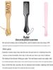 Flirty Pink Leather SM Whip - Adult Flirtatious Spanking Prop for Women