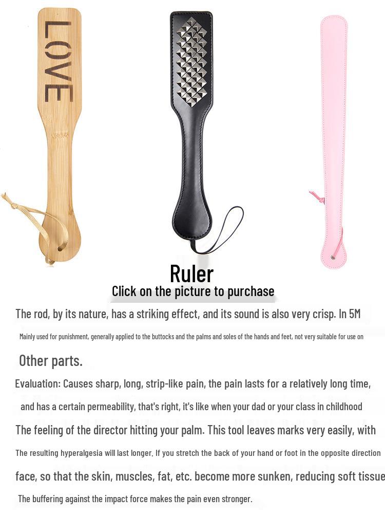 Flirty Pink Leather SM Whip - Adult Flirtatious Spanking Prop for Women