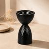 Iron Metalwork Fragrances Vessel with Raised Display Bowl for Living Room, Bedroom, Study and Tea Room Placement Indoors