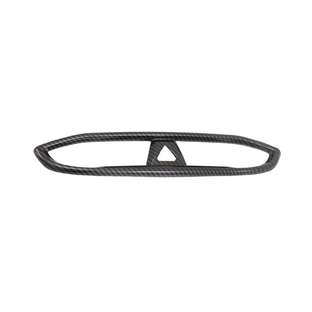Carbon Fiber Look Center Air Outlet Vent Cover Trim For Hyundai Santa Fe 2019-22