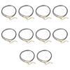 Fashionable Stainless Steel Necklace Cord Handcraft Flexible Length for Fashion Enthusiasts
