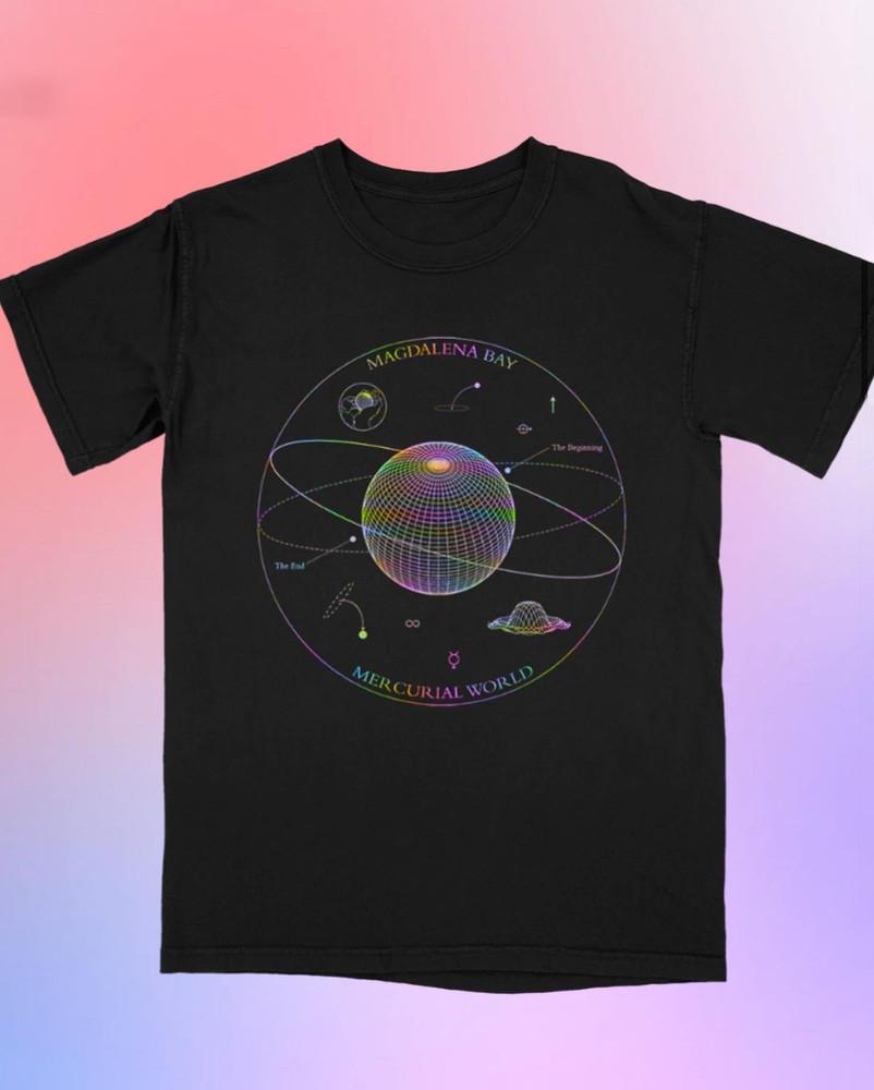 

Magdalena Bay Mercurial World Album Shirt 100% Cotton Adult Tee BL2.171 Unisex T-Shirt L