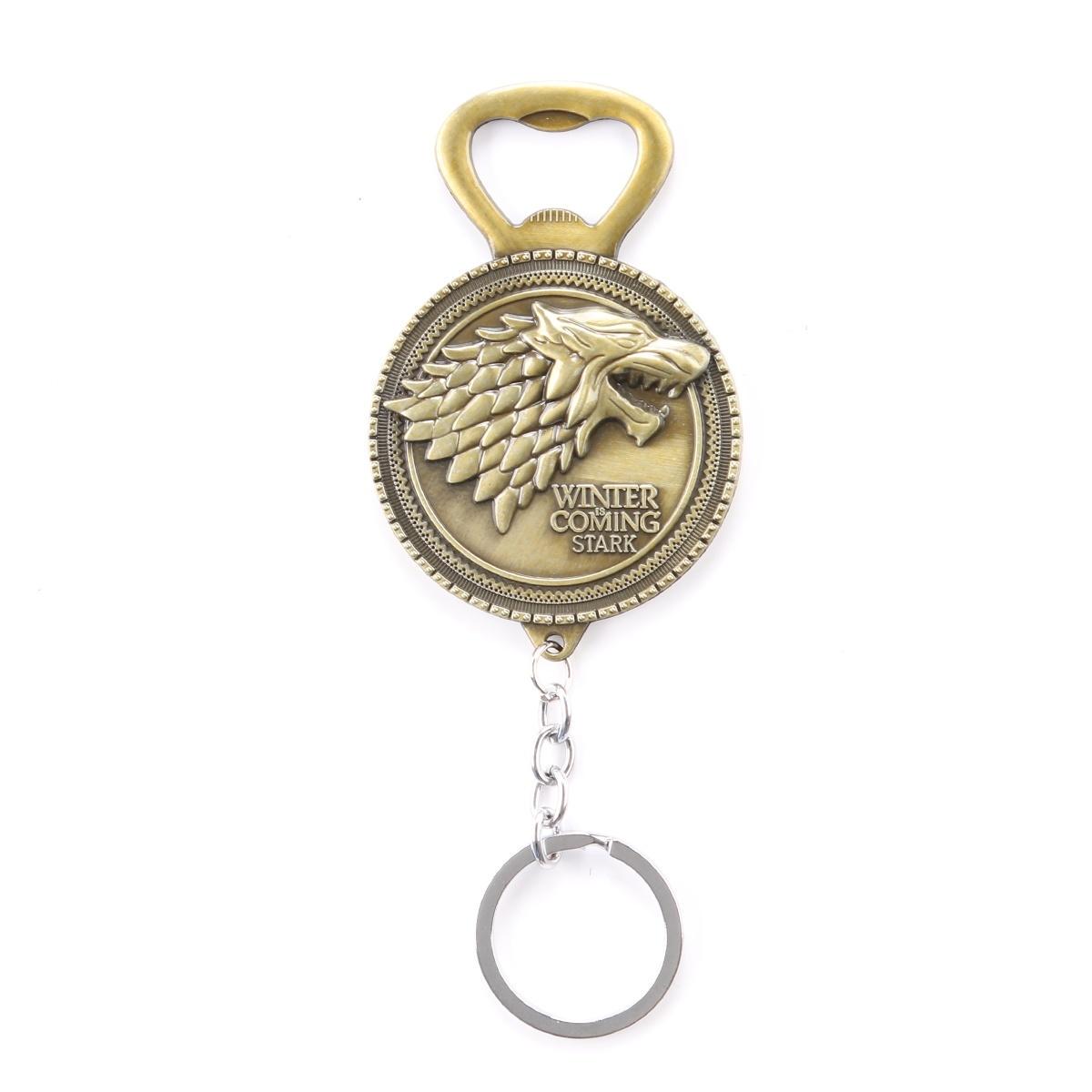 

Fashion Cool Vintage Keychain Bottle Opener Multi Function