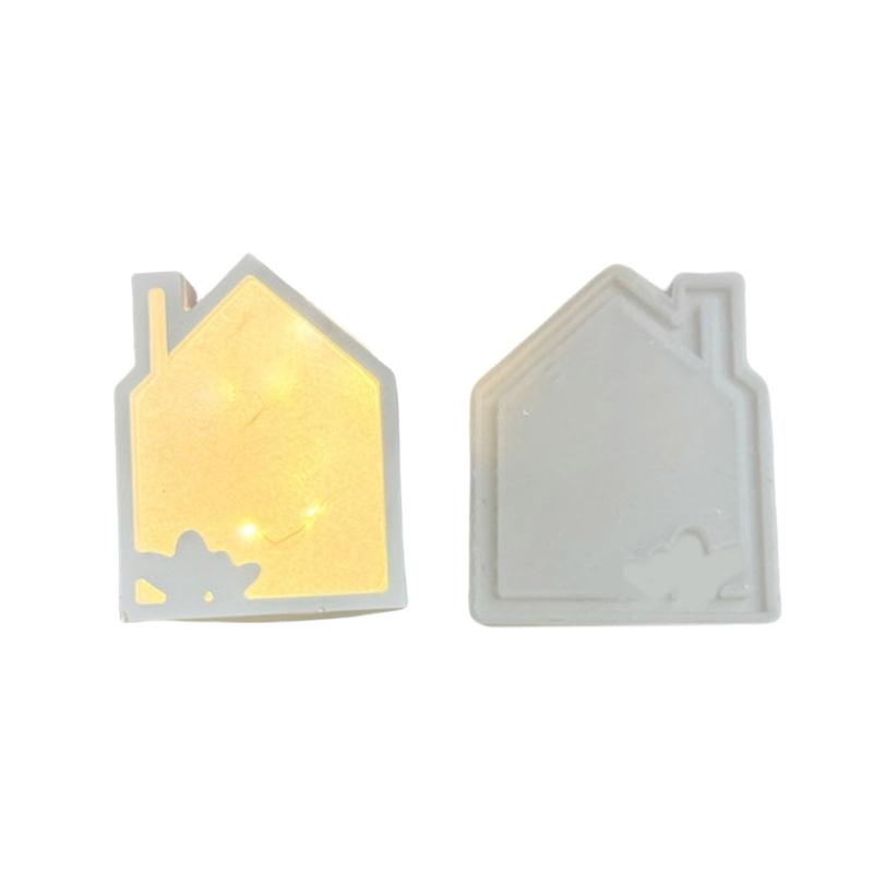 High Quality Silicone Mold For Crafting Unique Glowing House Night Lights For DIY Enthusiasts And Home Decors Designers