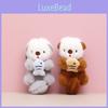 Adorable Sea Otter Plush Toy Cute Fluffy Keychain Charm Bags Perfect Doll Gift
