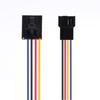 2Pcs 5Pin To 4Pin Standard PC Fan Adapter Cable Line For Dell