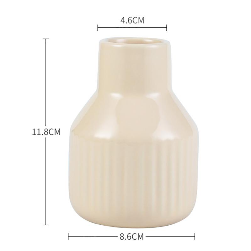 

Ваза Керамическая ваза Европейская классическая ваза Домашняя гостиница Цветочная композиция Модный орнамент Ваза H