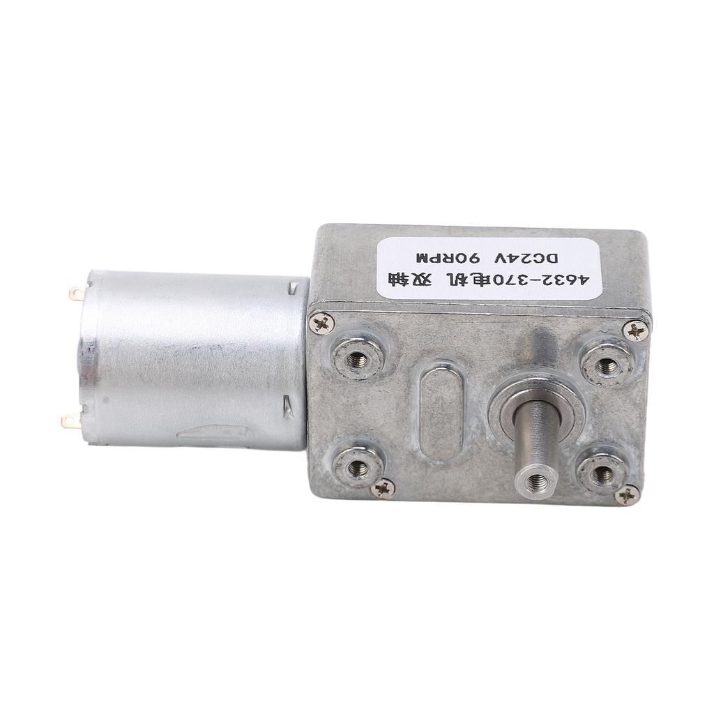 DC Växelmotor Dubbelaxel Rotationsriktning Justerbar Fyrkantig Turbin Maskhjul Hastighetsreduktion