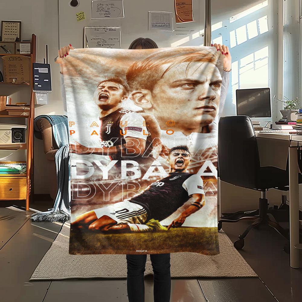 Juventus Team Print FlAannel Blanket, High Quality Comfortable for All Seasons, Home Decor, Warmth and Comfort