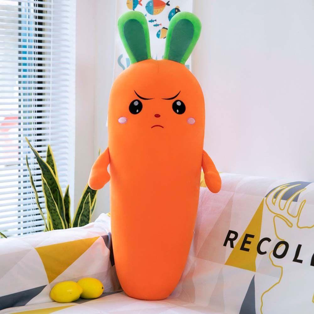 Long Carrot Cushion Vegetable Plush Carrot Plush Toy Stuffed Doll Carrot Stuffed Toy Plush Doll
