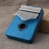 Kalimba 17 kláves palcové piano vysoce kvalitní dřevo mahagonové tělo mbira africká sanza s taškou na kalimbu kreativní hudební skříňka prstové piano