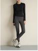 Women's Slim Fit Long Sleeve Sports Top for Running & Yoga - Spring/Autumn Style
