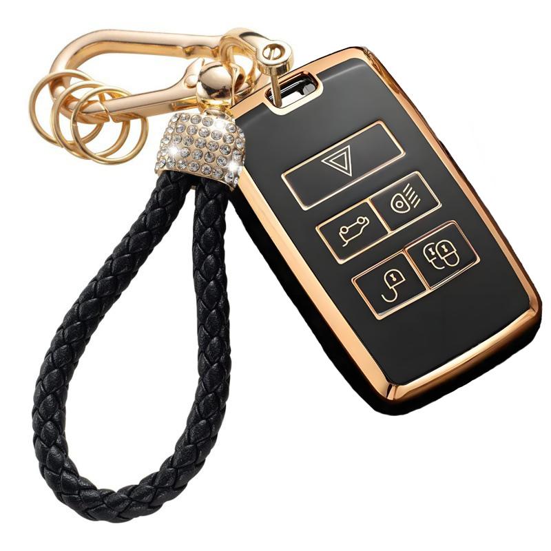 Fashion TPU Car Key Case Shell Cover Fob For Land Rover Range Rover Evoque Sport Freelander Discovery Velar For Jaguar XE XF XJ