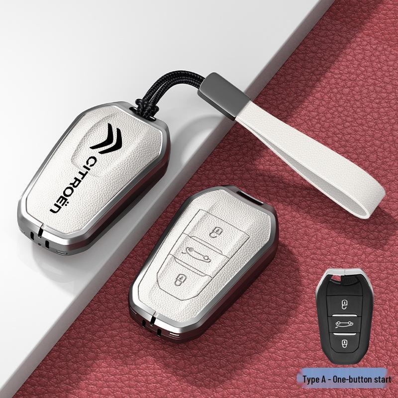 Car Key Cover & Buckle for Citroen C3XR, C4L, Tianyi, C5, C4 Sega, Elysee, C6 Models