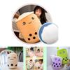 Adorable Bubble Tea Boba Cup Plush Pillow Cushion For Cozy Softness In 4 Sizes