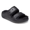 Crocs Classic Cozzzy Sandal Unisex 'Black'