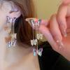European and American Exaggerated Heavy-duty Crystal Tassel Earrings for Women, Elegant and Sophisticated Earrings, Trendy New Bestsellers
