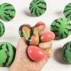 Fruit Shaped Watermelon Squishy Squeeze Toy Soft Elastic Decompression Fidget Toy for Kids Party Favors Birthday Gift