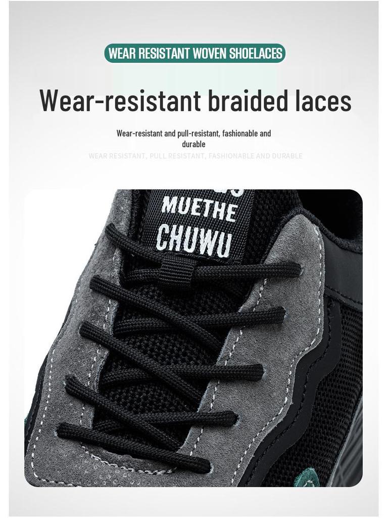 Ultraleichte atmungsaktive Stahlkappen-Kevlar-Arbeitsschuhe für alle Jahreszeiten für Männer und Frauen