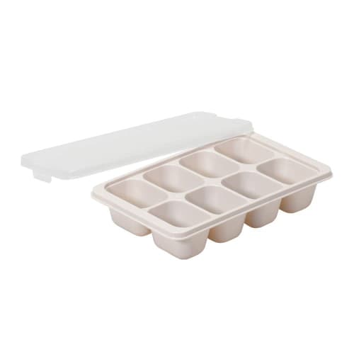 Liberty Corporation Freezer Storage Containers, Portioned Trays, Perfect for Lunch Boxes, Side Dishes, Baby Food, and Prepared Food, 50ml x 8 Containe
