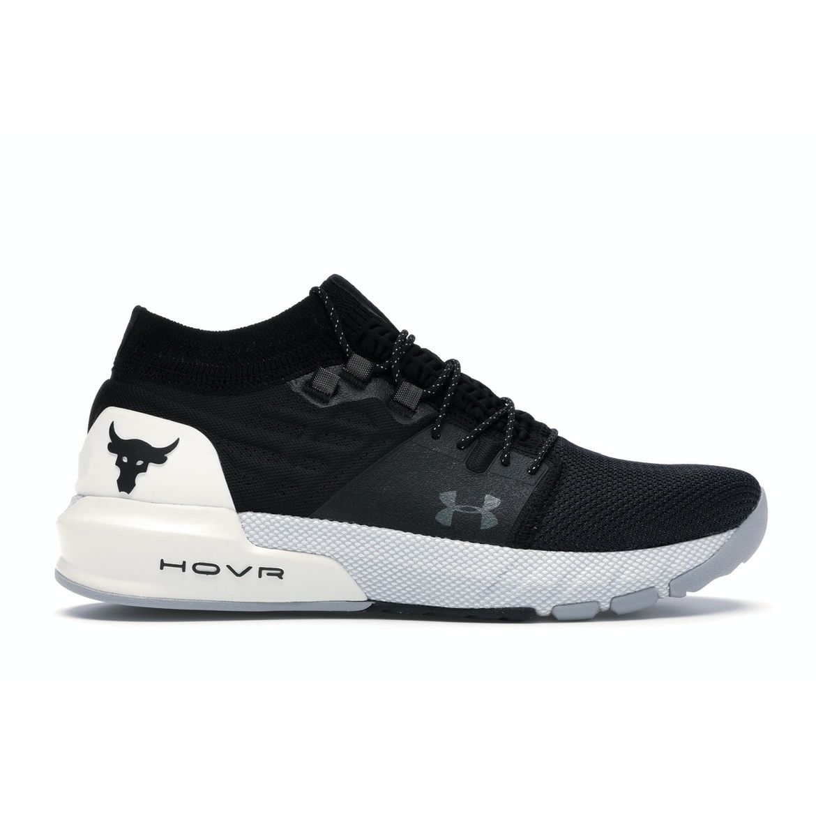 

Кроссовки Under Armour Project Rock 2 Черные мужские белые 3022024-001