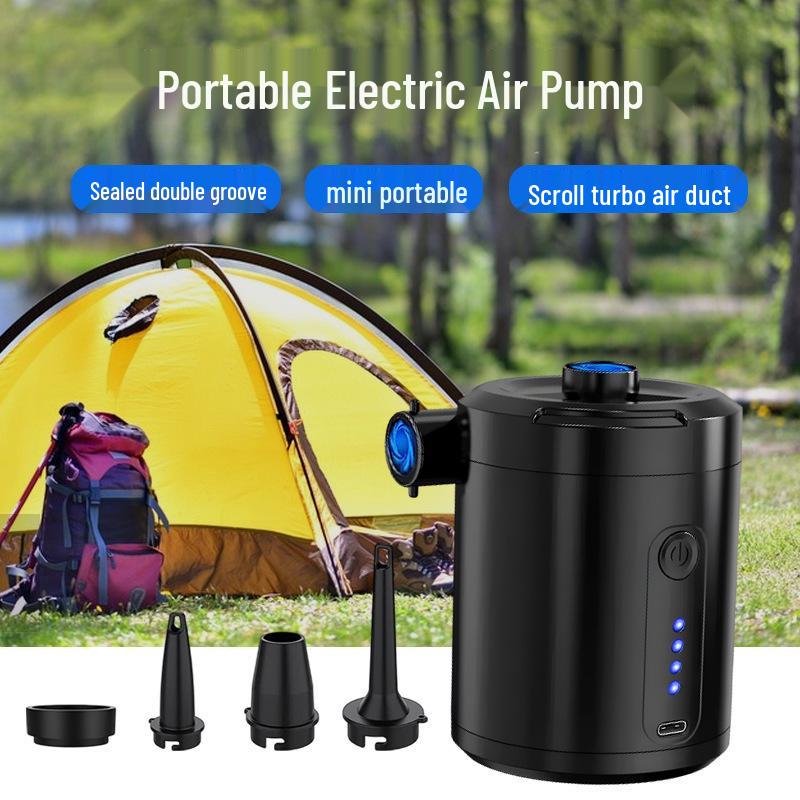 Przenośna pompa elektryczna do pontonów, materacy i kółek do pływania