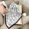 Spring fashion new silk scarf square scarf neck soft silky smooth imitation silk small scarf women's versatile decorative headscarf