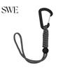 Carabiner Key Hooks Backpack Buckle High Strength Good Load-bearing Anti-loss Nylon Multifunctional Hanging Ring Bag Outdoor Accessories Buckles