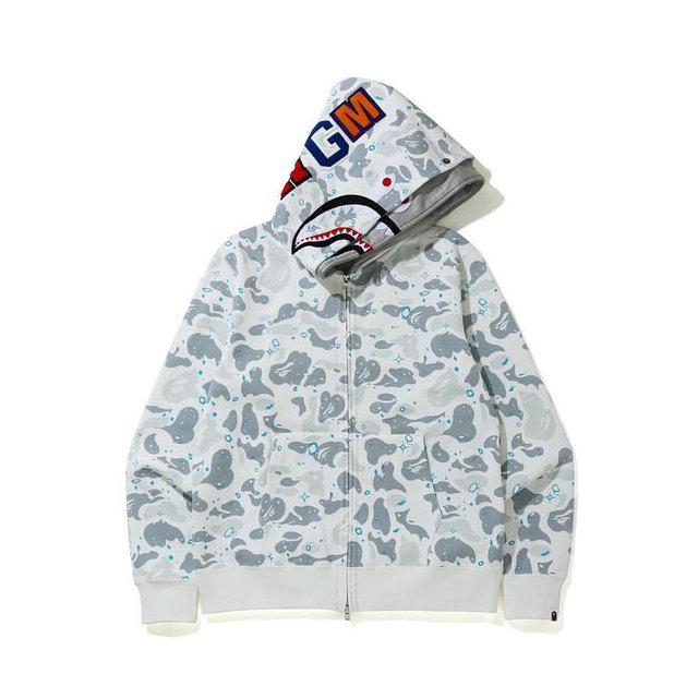 T-shirt De Bain A Bathing Ape (Bape) – Motif Camouflage Requin Vert – Taille XXL – Neuf Sans étiquettes