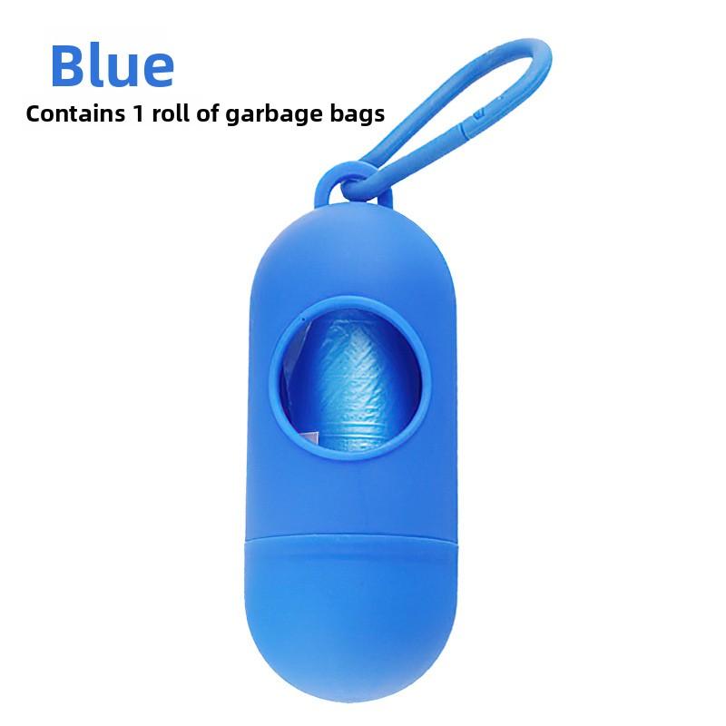 Pet Cleaning Supplies, Dog Garbage Bags, Bullet-shaped Portable Storage Boxes, Toilet Picks, Garbage Bag Boxes