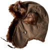 Reckhatter Fake Suede Bomber Flight Cap with Army Aviator Pilot and Cap, Earmuffs, Earmuffs, Men's Women's, Winter/Autumn, RH-802 (JP, Alphabet, L,