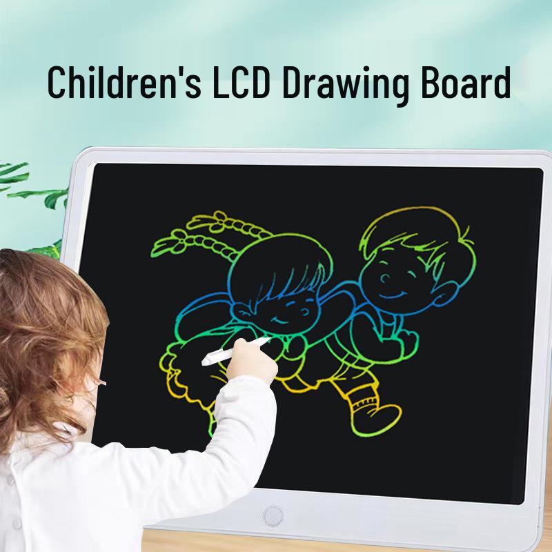 16" Kids' LCD Drawing & Writing Board with One-Key Erase - Eye-Friendly, Large Doodle Pad