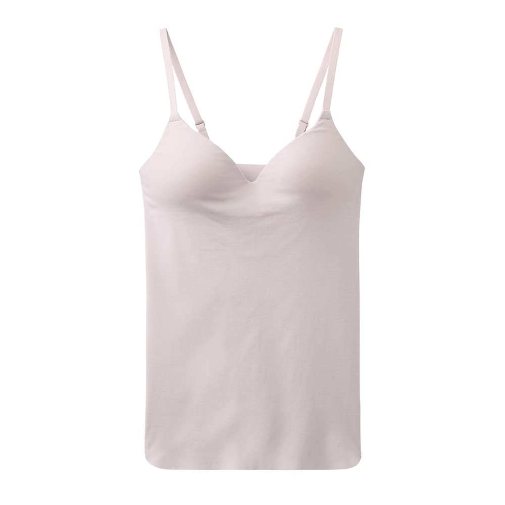

Gunze KIREILABO Molded Cup Camisole for New Clear Gray Spring/Summer Women,