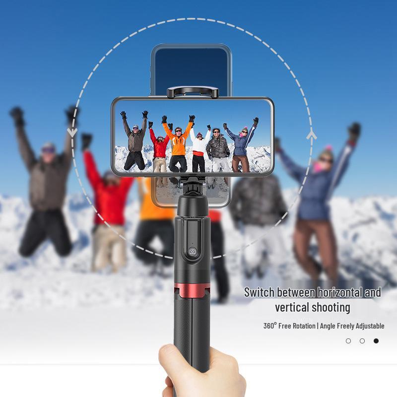 1.3m Bluetooth Selfie Stick Tripod with Remote Control for Live Broadcast and Photography.