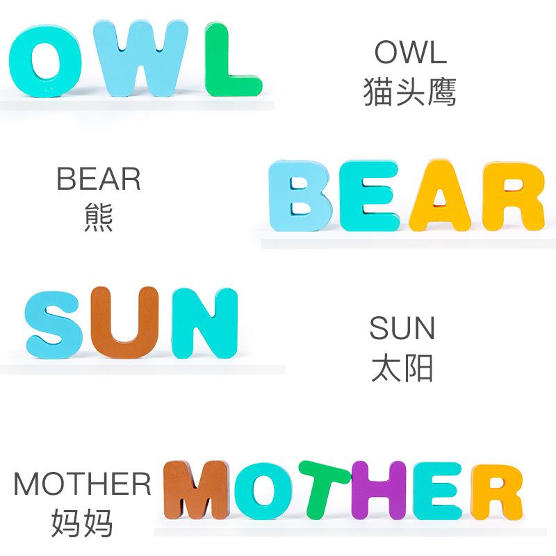 Children'S Fun Early Education Numbers Alphabet Shape Cognition Puzzle Panel Panel Hand Grab Board Baby Kindergarten Pairing