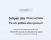 Compact Air Purifier for Home, Office & Pet Areas - Eliminates Smoke, Odors & Formaldehyde