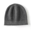 Cappello in Cashmere Autunno Inverno Nuovo Unisex di Alta Gamma Tinta Unita Lavorato a Maglia per Esterno Caldo e alla Moda con Filo d'Oro