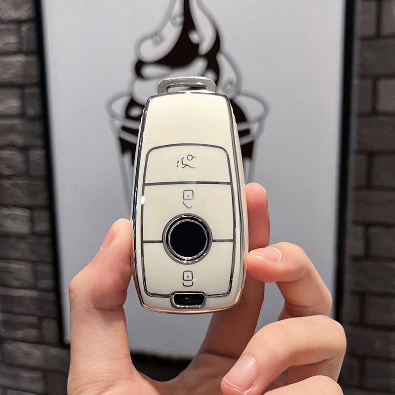 Tpu Car Key Cover Accessories For Mercedes Benz W213 W222 E S Class E200 E300 E400 E63 S450 S63 Remote Fobs Shell Case