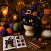 With Step-by-Step Guide Hood Hat Crochet Kit Animal Hood Hat Crochet Kit  for Adults&Kids Gift